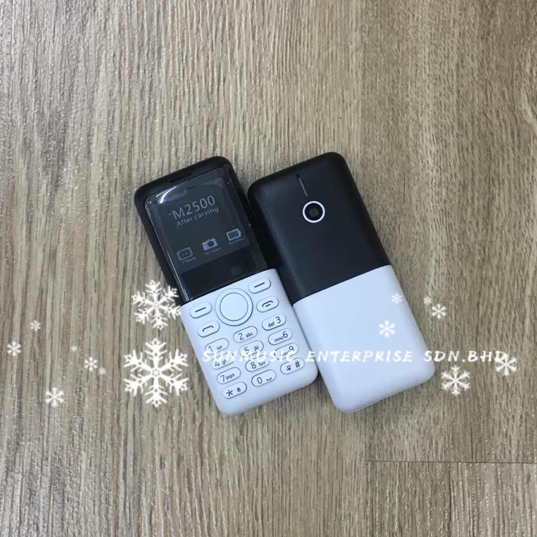 (White)NOKIA 2500 MINI Super mini Body Wireless Bluetooth Dialer Phone(Ready Stock)
